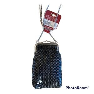 Black Frame Mini Bag Chain Strap NWT